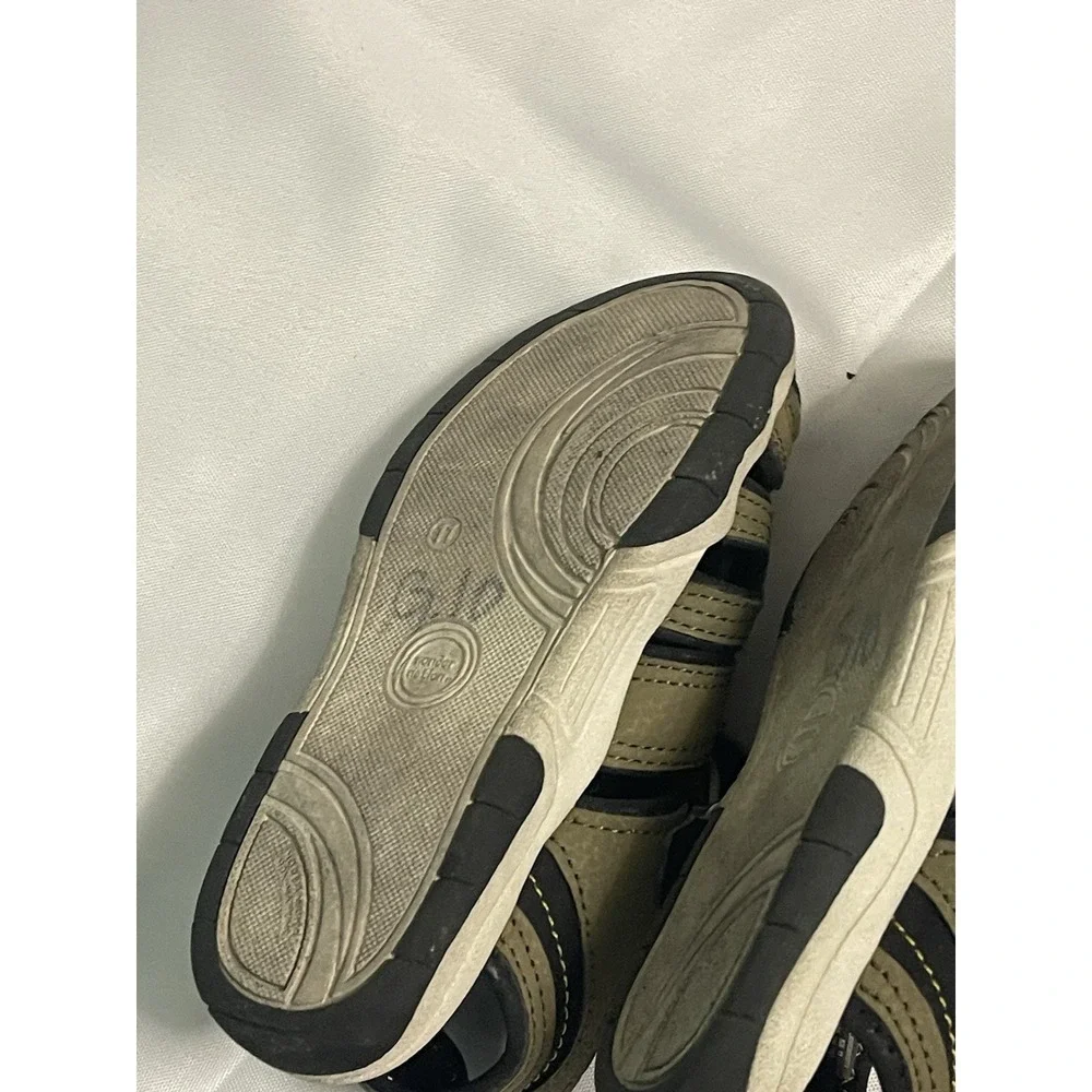 Wonder‎ nation boys sandals shoes, size 11 youth song, and loop closure Bin4